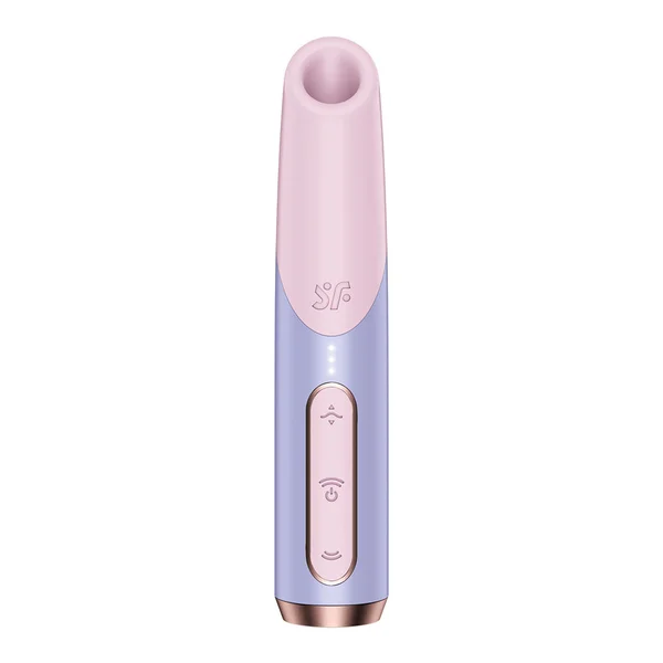 Satisfyer Bold Kiss - Purple USB Rechargeable Air Pulse Stimulator — image 5 of 11