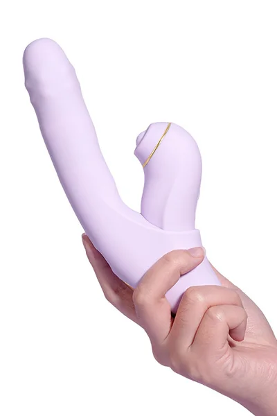 Svakom DuoGlow 7.7" Heating, Thrusting & Rotating Vibrator with Detachable Clitoral Stimulator — image 16 of 18