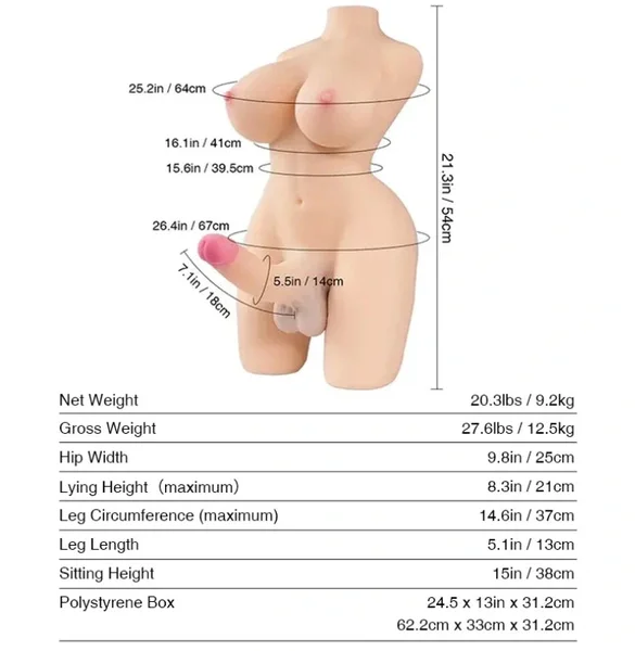 Tantaly SARINA Trans Body Sex Doll — image 9 of 20