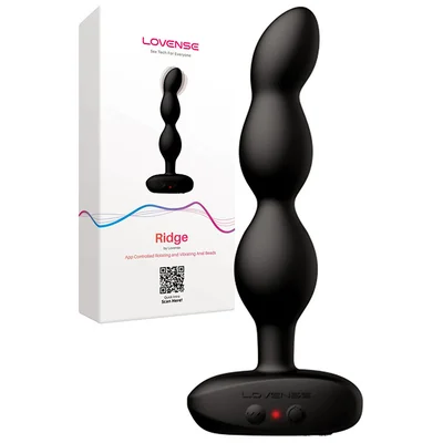 lovense ridge app enabled 675 rotating vibrating butt plug
