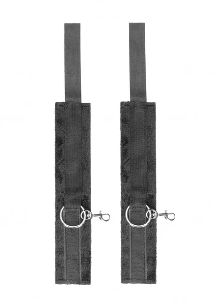 Ouch Black & White Velcro Hogtie with Wrist and Ankle Cuffs — image 4 of 5