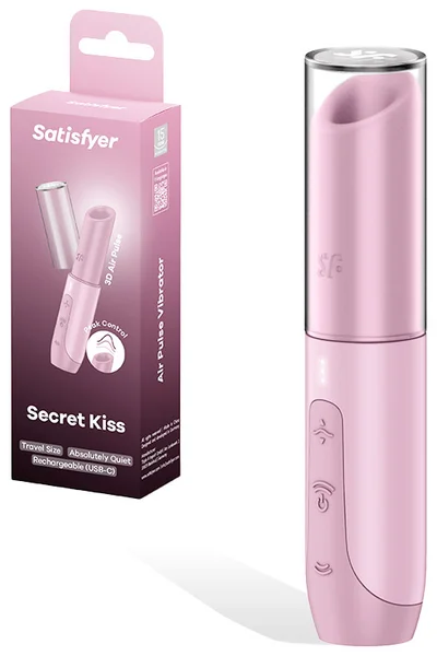 Satisfyer Secret Kiss 5" Air Pulse Clitoral Stimulator — image 7 of 18