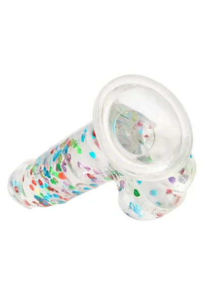 Calexotics Naughty Bits 7" Heart Filled Dildo — image 10 of 12