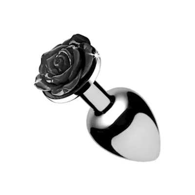 booty sparks black rose butt plug