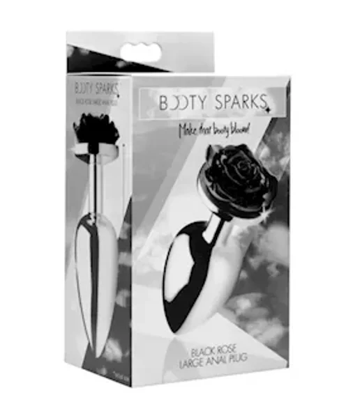 Booty Sparks Black Rose Butt Plug — image 2 of 4
