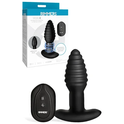 rimmers vibrating rimming 49 butt plug with remote control