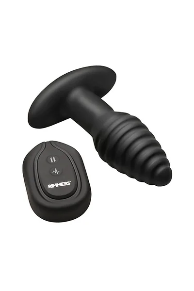 Rimmers Vibrating Rimming 4.9" Butt Plug with Remote Control — image 3 of 3