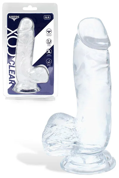 Kiotos Cox 6.1" Realistic Transparent Dildo With Suction Cup Base — image 13 of 18