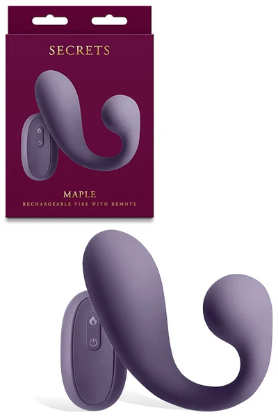 nsnovelties Maple 4" Remote Controlled Couples Vibrator — image 6 of 10