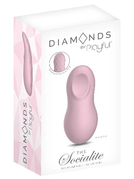 Playful Diamonds The Socialite - Rechargeable Lay-On Vibe Pink — image 4 of 6