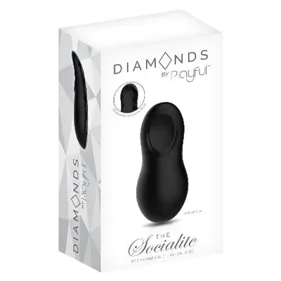 playful diamonds the socialite rechargeable lay on vibe black