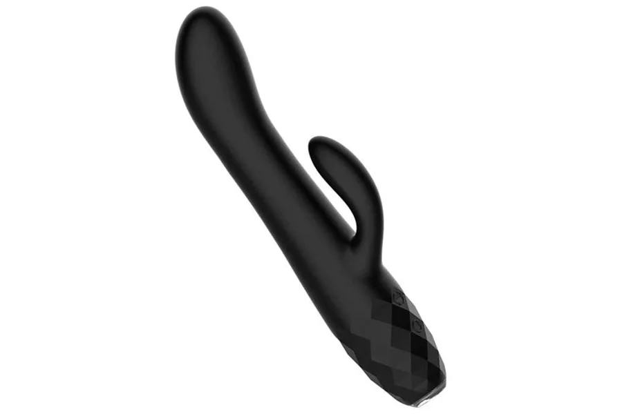 Playful Diamonds The Baroness - Rechargeable Rabbit Vibe Black — image 3 of 8