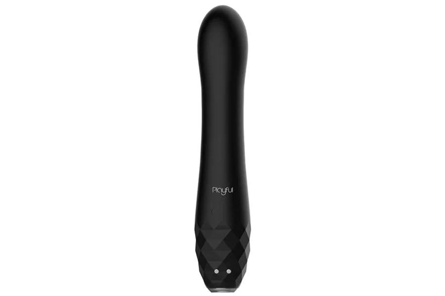 Playful Diamonds The Baroness - Rechargeable Rabbit Vibe Black — image 4 of 8