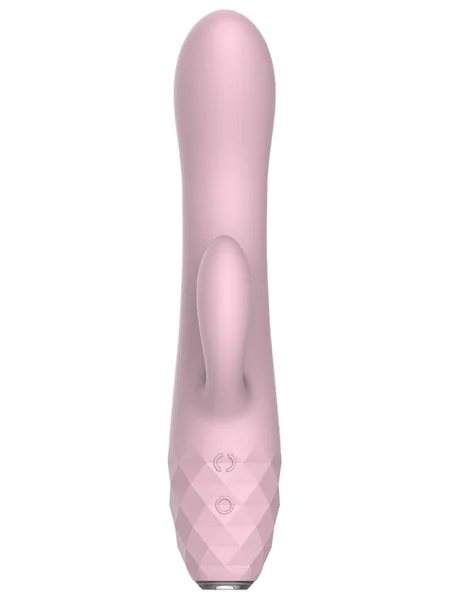 Playful Diamonds The Baroness - Rechargeable Rabbit Vibe Pink — image 7 of 8