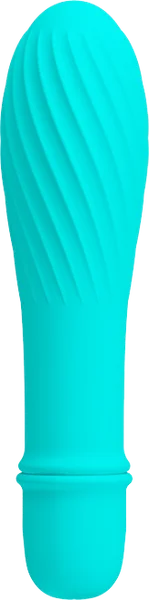 Pretty Love Solomon Silicone 10 Function Vibrator - Blue — image 2 of 3