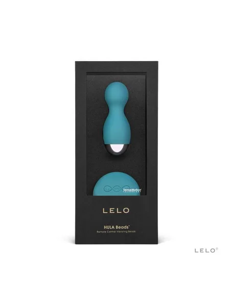 Lelo Hula Beads Vibrator Remote Controlled 8 Stimulation Modes 100% Rechargeable - Ocean Blue — image 2 of 3