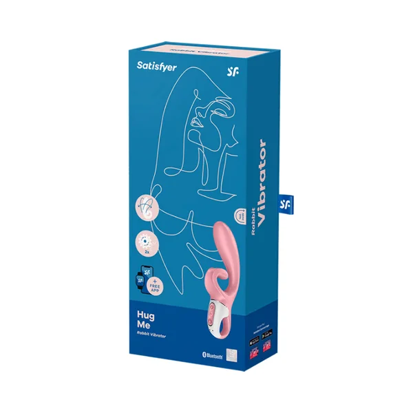 Satisfyer Hug Me Rabbit Vibe App Control - Pink — image 4 of 7