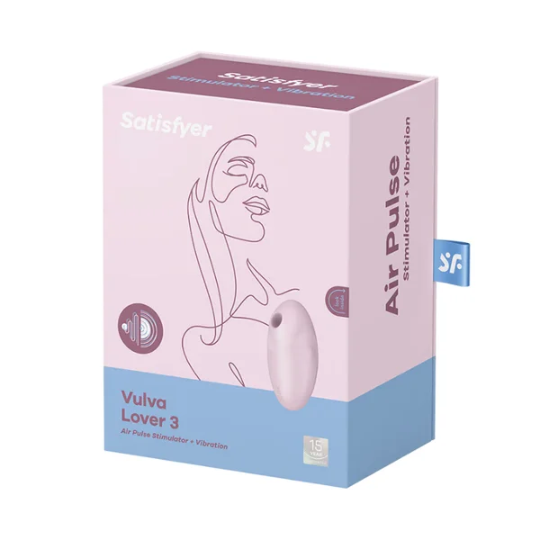 Satisfyer Vulva Lover 3 Vibrator - Pink — image 4 of 6