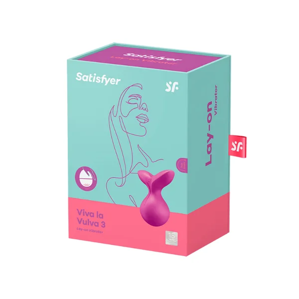 Satisfyer Viva La Vulva 3 Vibrator Stimulator - Violet — image 4 of 7