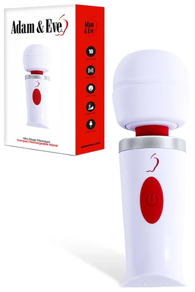 Adam and Eve Mini Magic 6.4" Travel Wand Massager — image 5 of 12