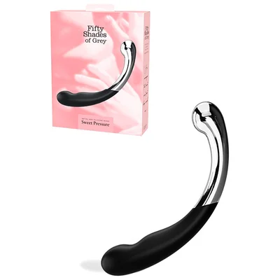 fifty shades sweet pressure 118 metal silicone g spot dong