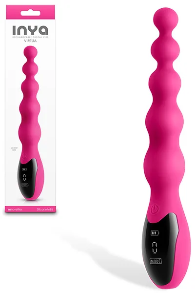 nsnovelties Inya Virtua 9.4" Beaded Versatile Vibrator — image 4 of 6