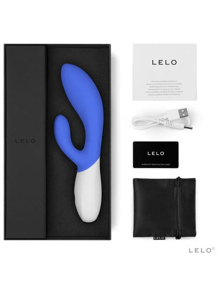 Lelo Ina Wave 2 Powerful Vibrator Wider Range Of Intensities Triple Action Massager - California Sky — image 3 of 3