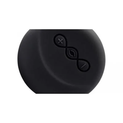 lelo insignia remote control massager sensemotion technology waterproof silicone black