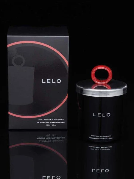 Lelo Massage Candle All Natural Soy Wax Luxurious Softening Long Lasting Oil - Black Pepper And Pomegranate — image 2 of 2