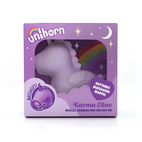 Unihorn Karma Lilac Small Vibrator and Cute Ladies Personal Toys — image 4 of 5