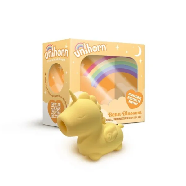 Unihorn - Bean Blossom - Yellow USB Rechargeable Flicking Stimulator — image 11 of 11