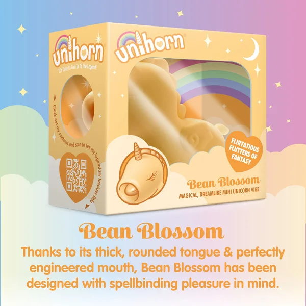 Unihorn - Bean Blossom - Yellow USB Rechargeable Flicking Stimulator — image 7 of 11