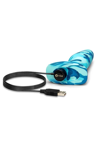 B-Vibe Camo Rimming & Vibrating 6" Butt Plug 2 — image 5 of 6