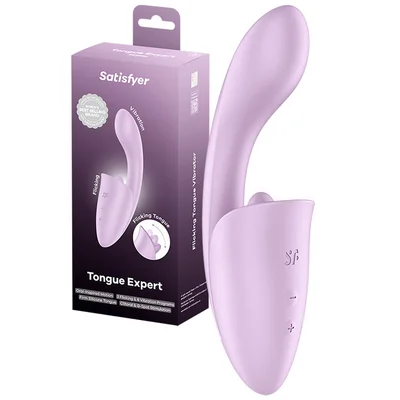 satisfyer tongue expert 7 flicking tongue rabbit vibrator