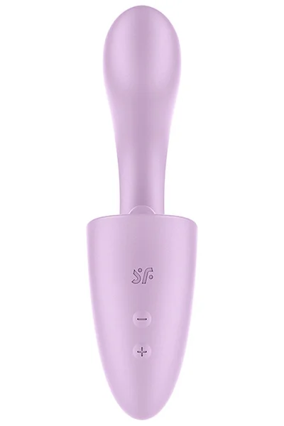 Satisfyer Tongue Expert 7" Flicking Tongue Rabbit Vibrator — image 3 of 5