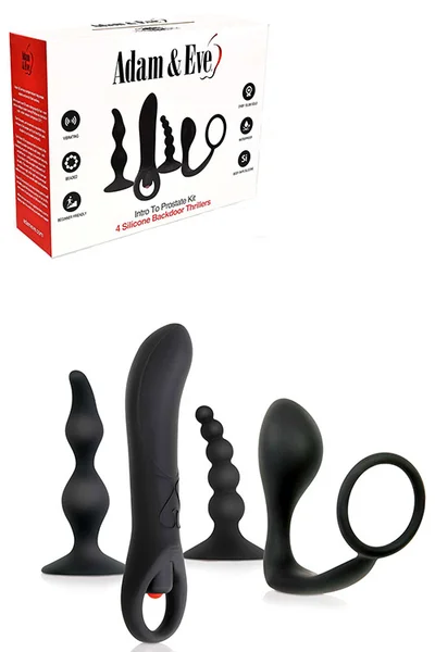 Adam and Eve Intro To Prostate Butt Plug Kit (4 Piece) — image 13 of 18