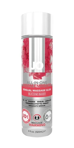 JO Silicone Warming Massage Glide 120ml — image 2 of 3