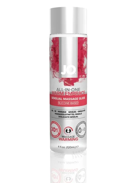 JO Silicone Warming Massage Glide 120ml — image 3 of 3