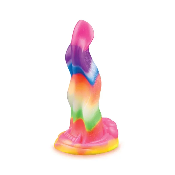 Alien Nation - Lick Of The Lair - Glow in Dark Rainbow 17.8 cm Fantasy Dong — image 2 of 3