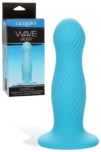 Calexotics Wave Rider Swell 5.5" Liquid Silicone Dildo — image 11 of 15