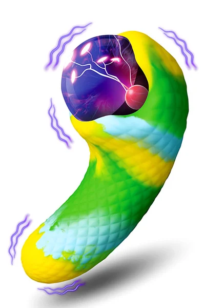 Creature Cocks Electric Eye Light Up Plasma 5.2" Vibrator — image 8 of 10