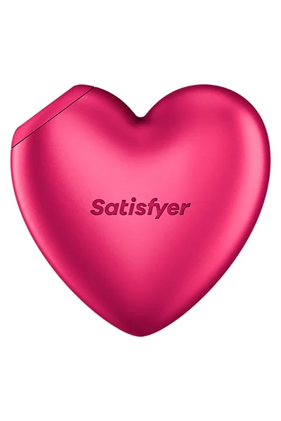 Satisfyer Cutie Heart 3.1" Battery Operated Air Pulse Clitoral Stimulator With Vibration — image 4 of 6