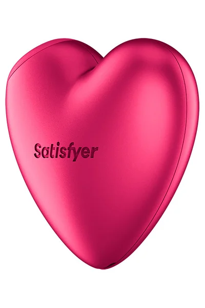 Satisfyer Cutie Heart 3.1" Battery Operated Air Pulse Clitoral Stimulator With Vibration — image 3 of 6