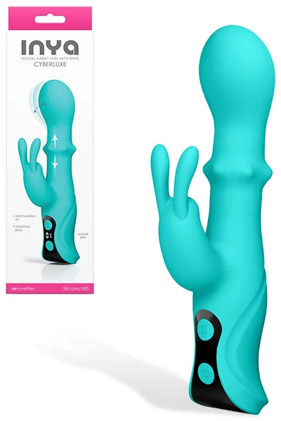 nsnovelties Inya Cyberluxe 7.1" Rabbit Vibrator — image 4 of 6