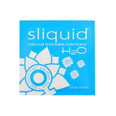 sliquid naturals h2o lubricant pillow 5 ml