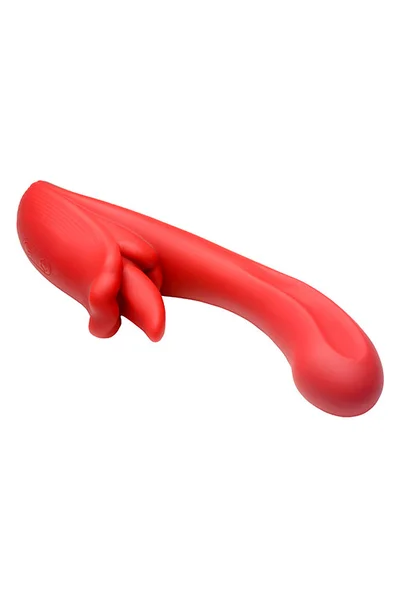 Lickgasm Lusty Licker 7.7" Licking Silicone Rabbit Vibrator — image 3 of 5