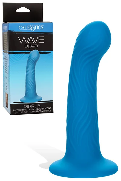 Calexotics Wave Rider Ripple 6" Liquid Silicone Dildo — image 13 of 18