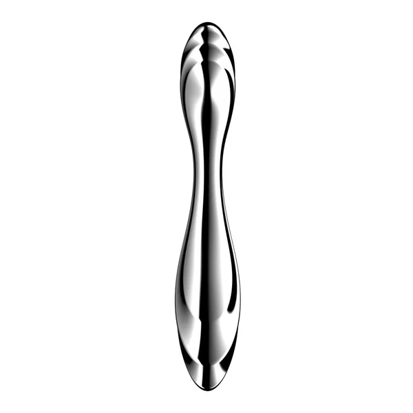 Satisfyer Pure Gravity 2 - Chrome Steel 21 cm Dildo — image 4 of 9