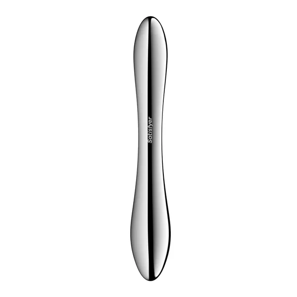 Satisfyer Pure Gravity 1 - Chrome Steel 22 cm Dildo — image 6 of 9