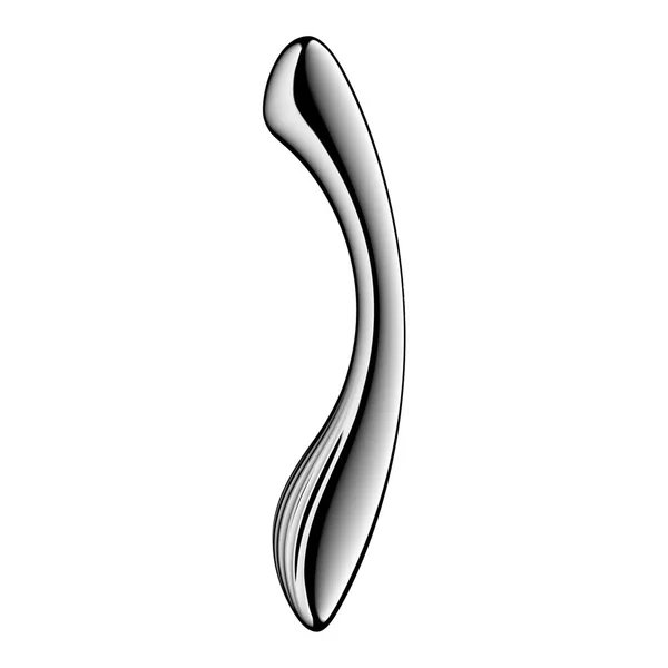 Satisfyer Pure Gravity 1 - Chrome Steel 22 cm Dildo — image 5 of 9